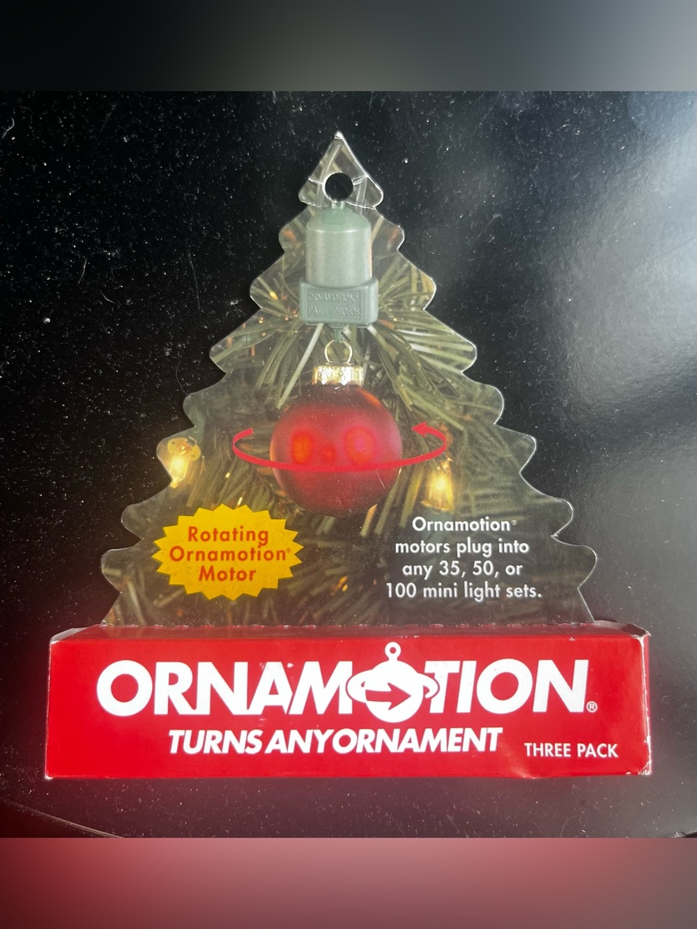 Ornamation- Rotating Ornament Motor - 3 pack  New in Package